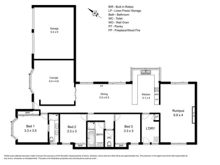 Floorplan of Homely house listing, 41 Gleneagles Drive, Sunbury VIC 3429