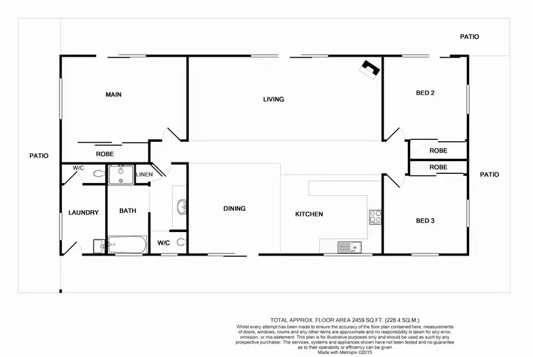Floorplan of Homely rural property listing, 176 BUSBY RD, Lower Belford NSW 2335