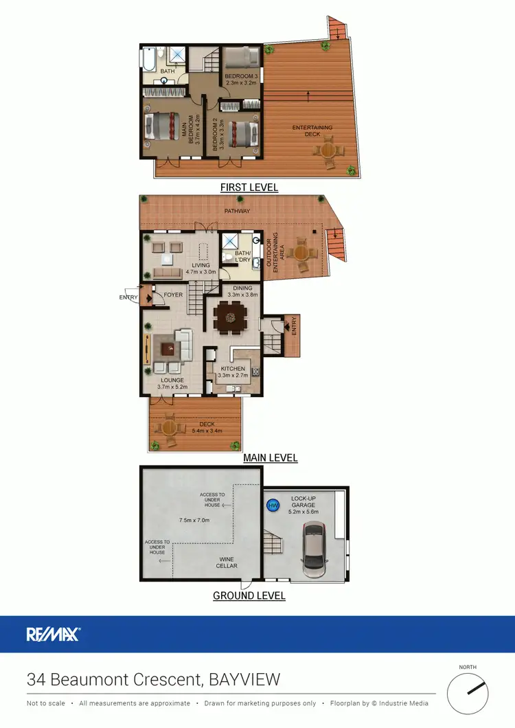 Floorplan of Homely house listing, 34 Beaumont Crescent, Bayview NSW 2104