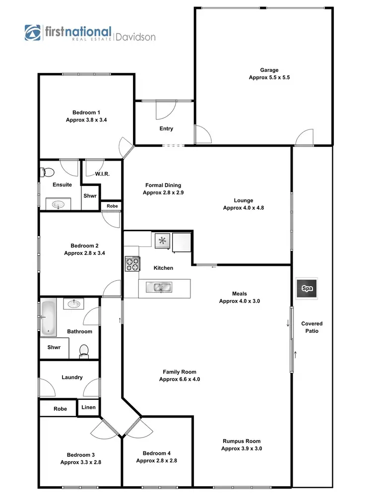 Floorplan of Homely house listing, 11 Challenger Street, Voyager Point NSW 2172