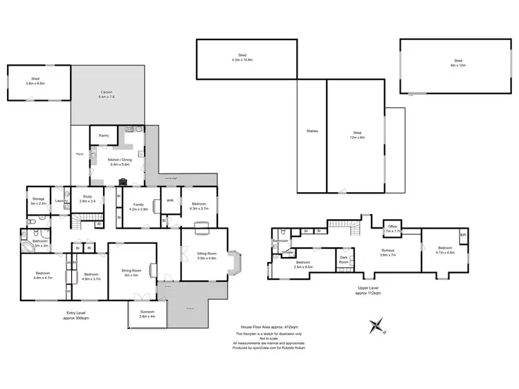 Floorplan of Homely house listing, 515 Gordon River Road, Bushy Park TAS 7140