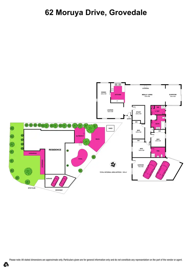 Floorplan of Homely house listing, 62 Moruya Drive, Grovedale VIC 3216