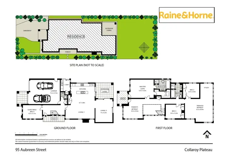 Floorplan of Homely house listing, 95 Aubreen Street, Collaroy Plateau NSW 2097