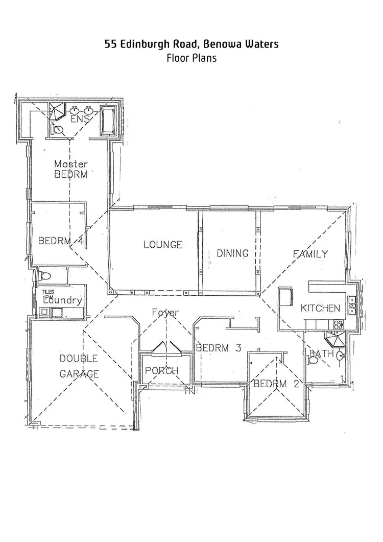 Floorplan of Homely house listing, 55 Edinburgh Road, Benowa Waters QLD 4217