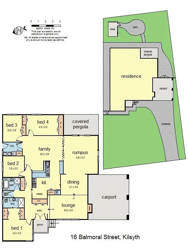 Floorplan of Homely house listing, 16 Balmoral Street, Kilsyth VIC 3137