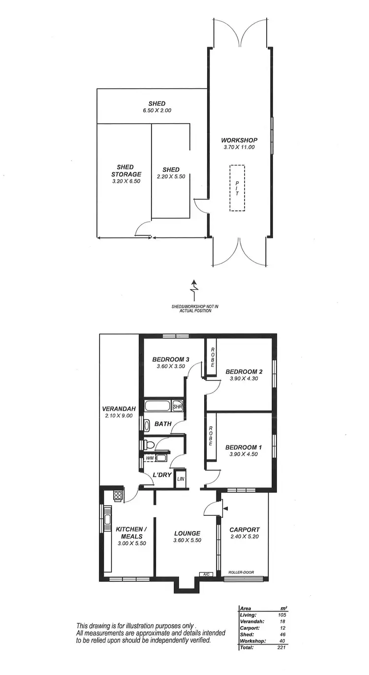 Floorplan of Homely house listing, 16 Elizabeth Street, Murray Bridge SA 5253