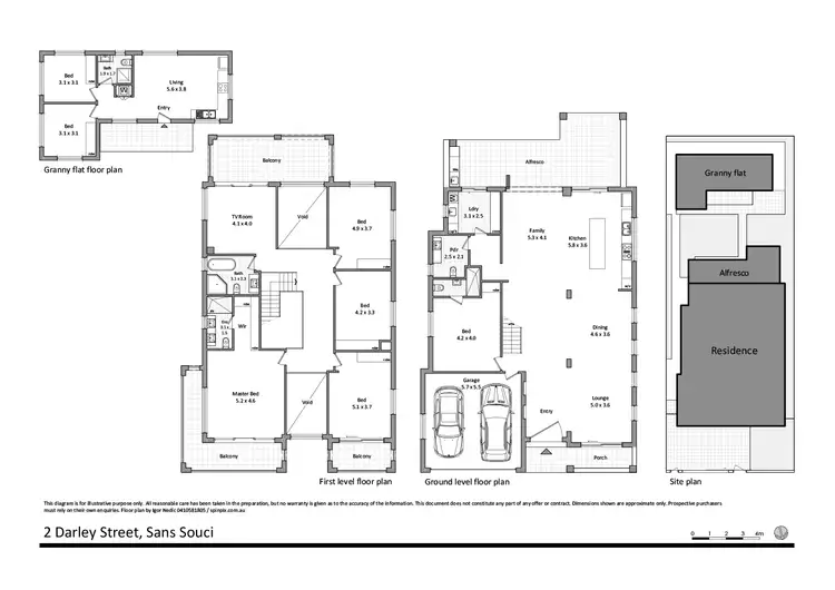 Floorplan of Homely house listing, 2 Darley Street, Sans Souci NSW 2219