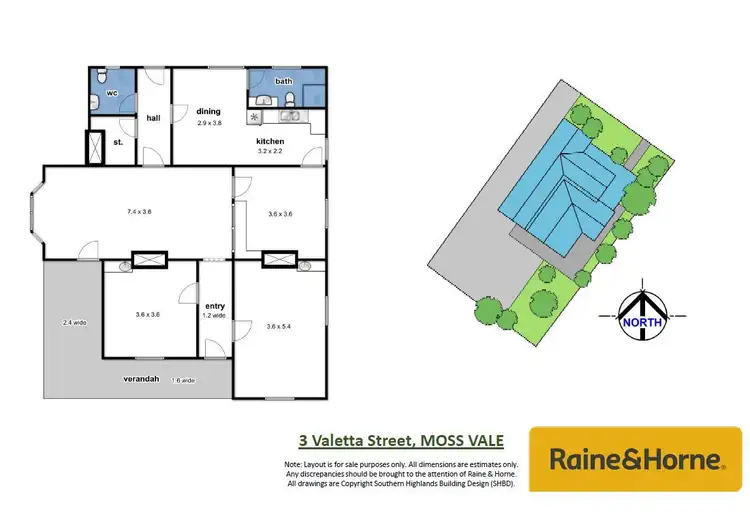 Floorplan of Homely house listing, 3 Valetta Street, Moss Vale NSW 2577