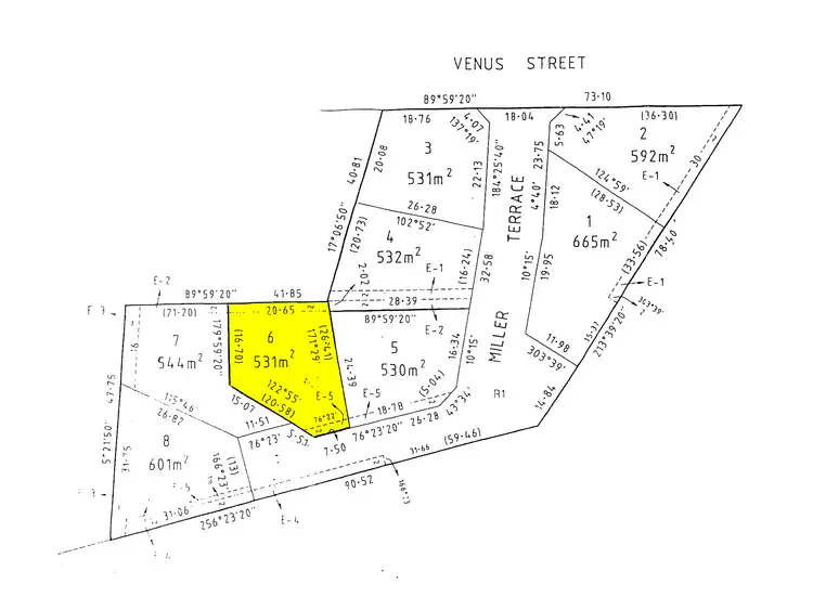 Floorplan of Homely land listing, 6 Miller Terrace, Inverloch VIC 3996