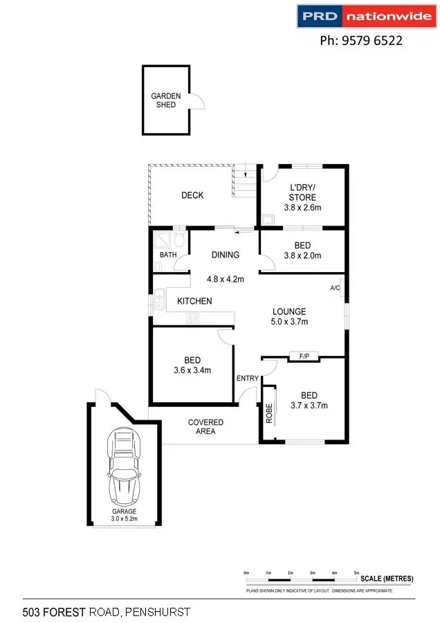 Floorplan of Homely house listing, 503 Forest Road, Penshurst NSW 2222