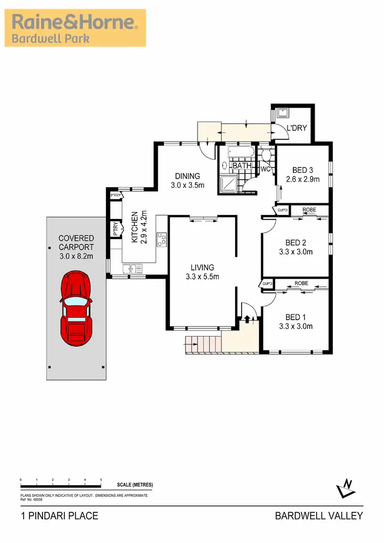 Floorplan of Homely house listing, 1 Pindari Place, Bardwell Valley NSW 2207