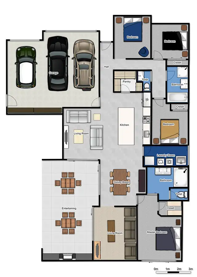 Floorplan of Homely house listing, 18 Tweeddale Cct, Drewvale QLD 4116