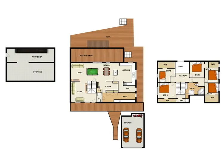 Floorplan of Homely house listing, 96 Tinaroo St, Durack QLD 4077