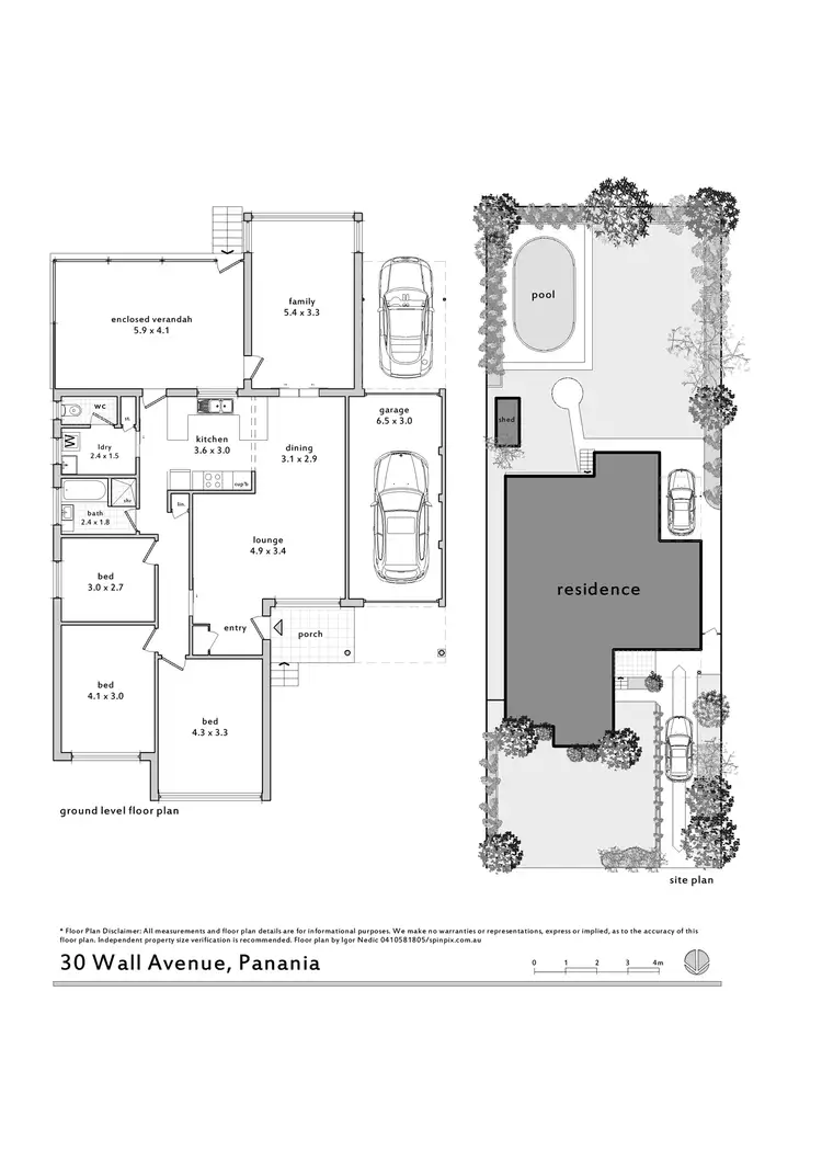 Floorplan of Homely house listing, 30 Wall Avenue, Panania NSW 2213