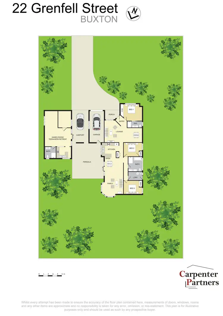 Floorplan of Homely house listing, 22 Grenfell Street, Buxton NSW 2571
