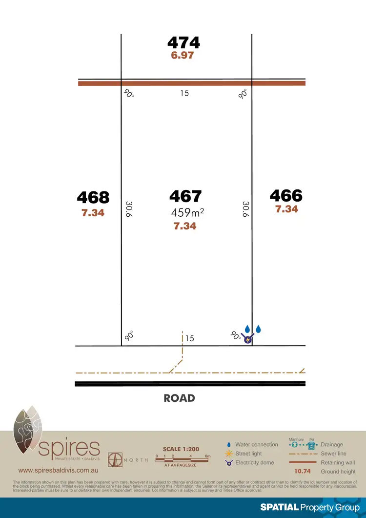 Floorplan of Homely land listing, Lot 467 Edmonton Loop, Baldivis WA 6171