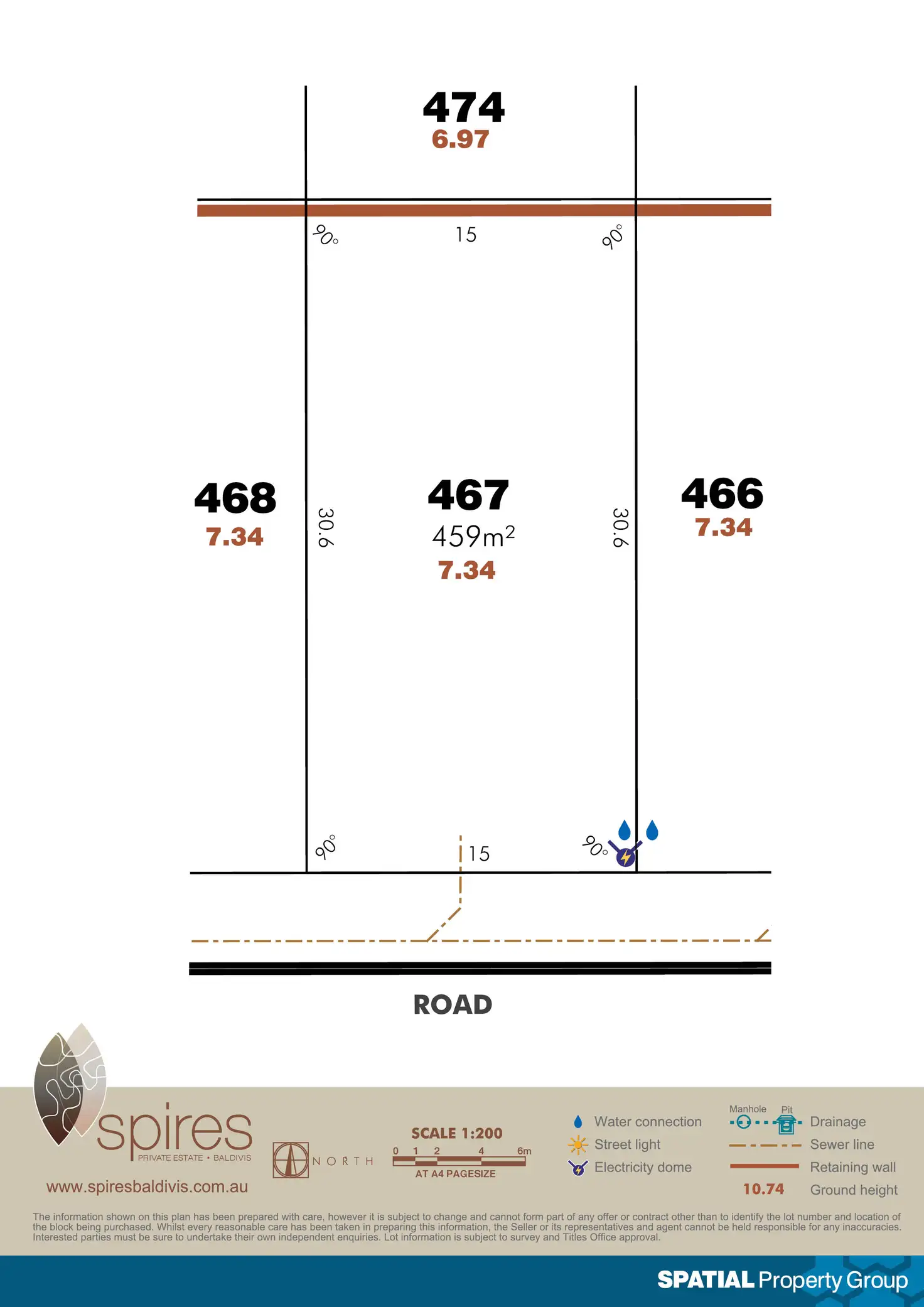 Floorplan of Homely land listing, Lot 467 Edmonton Loop, Baldivis WA 6171
