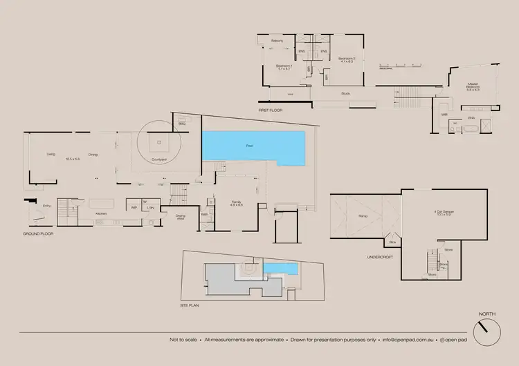 Floorplan of Homely house listing, 25 BRANKSOME GARDENS, City Beach WA 6015