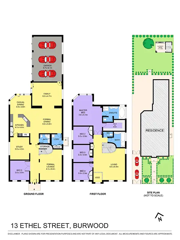 Floorplan of Homely house listing, 13 Ethel Street, Burwood NSW 2134
