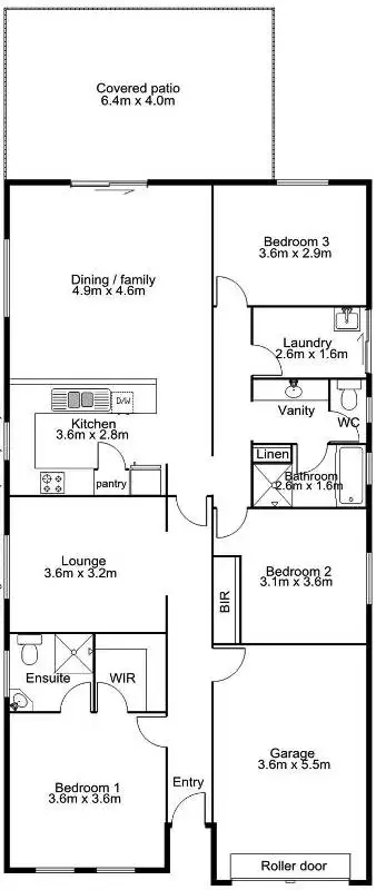 Floorplan of Homely house listing, 32 Heysen Parade, Hayborough SA 5211