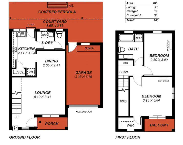 Floorplan of Homely house listing, 3/7 Long Street, Plympton SA 5038