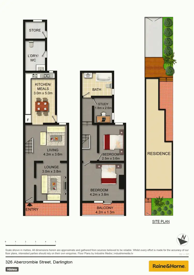 Floorplan of Homely house listing, 326 Abercrombie Street, Darlington NSW 2008