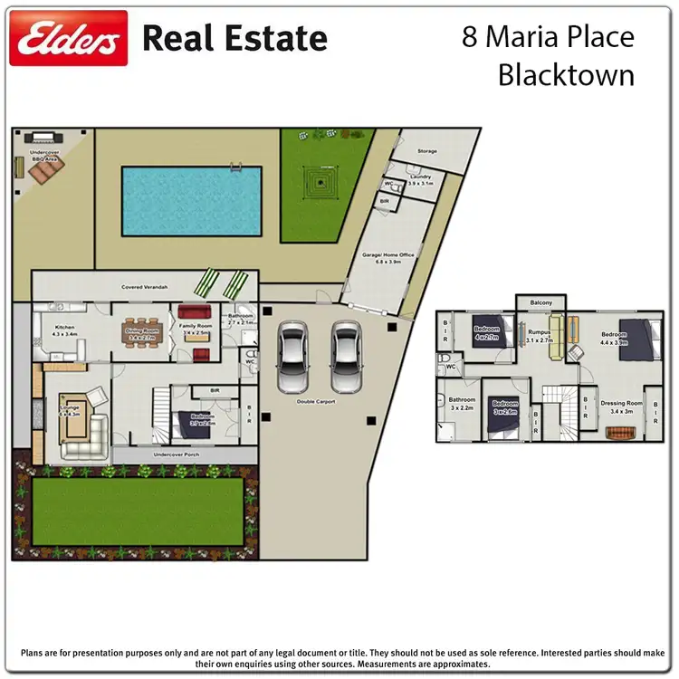 Floorplan of Homely house listing, 8 Maria Place, Blacktown NSW 2148