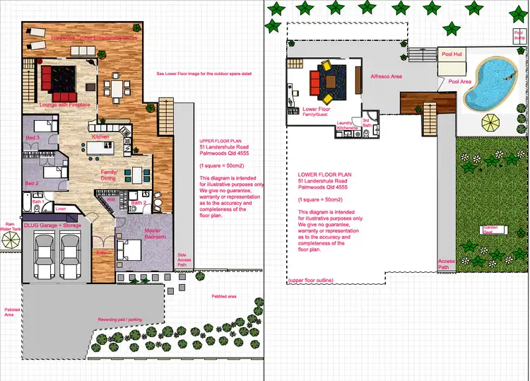 Floorplan of Homely house listing, 51 Landershute Road, Palmwoods QLD 4555