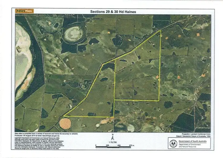 Floorplan of Homely rural property listing, Section 30 Three Chain Rd, Haines SA 5223