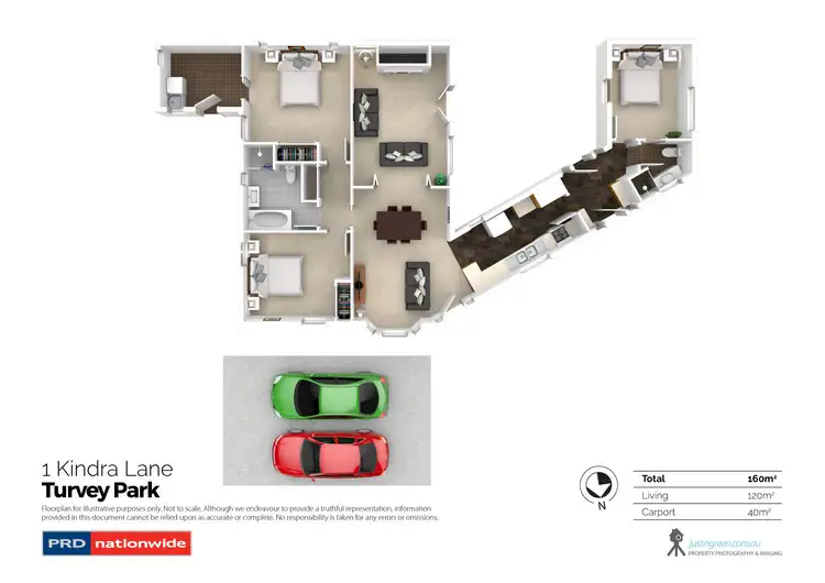 Floorplan of Homely house listing, 1 Kindra Lane, Turvey Park NSW 2650
