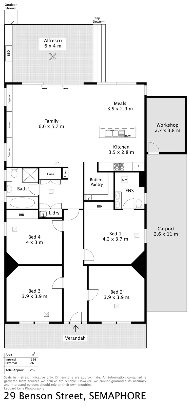 Floorplan of Homely house listing, 29 Benson Street, Semaphore SA 5019