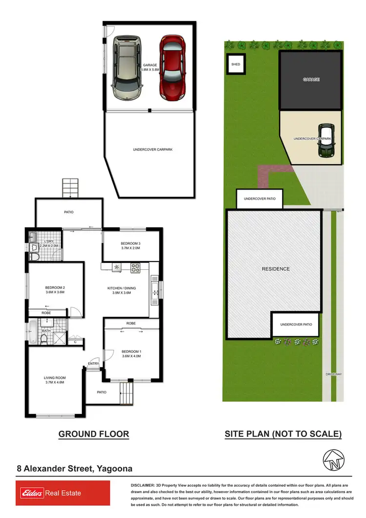 Floorplan of Homely house listing, 8 Alexander Street, Yagoona NSW 2199