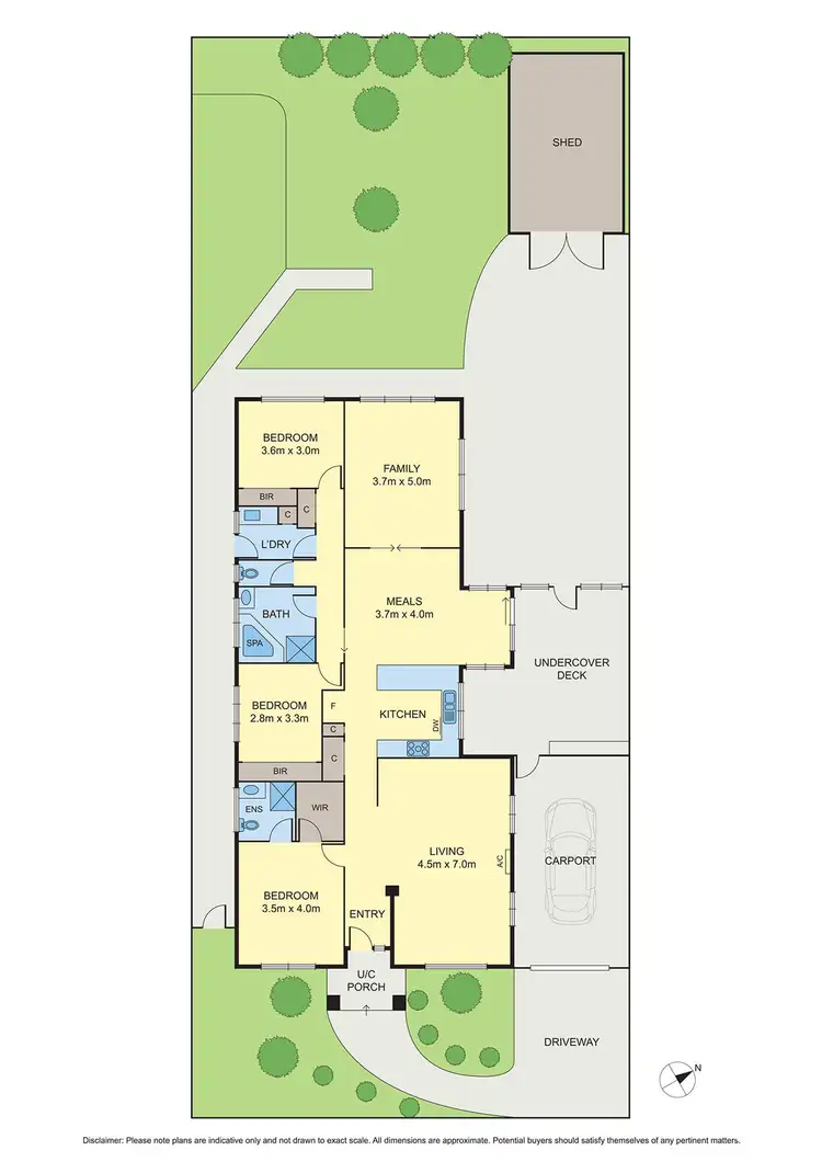Floorplan of Homely house listing, 8 Parkinson Way, Roxburgh Park VIC 3064