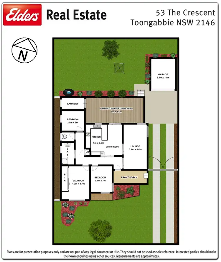 Floorplan of Homely house listing, 53 The Crescent, Toongabbie NSW 2146