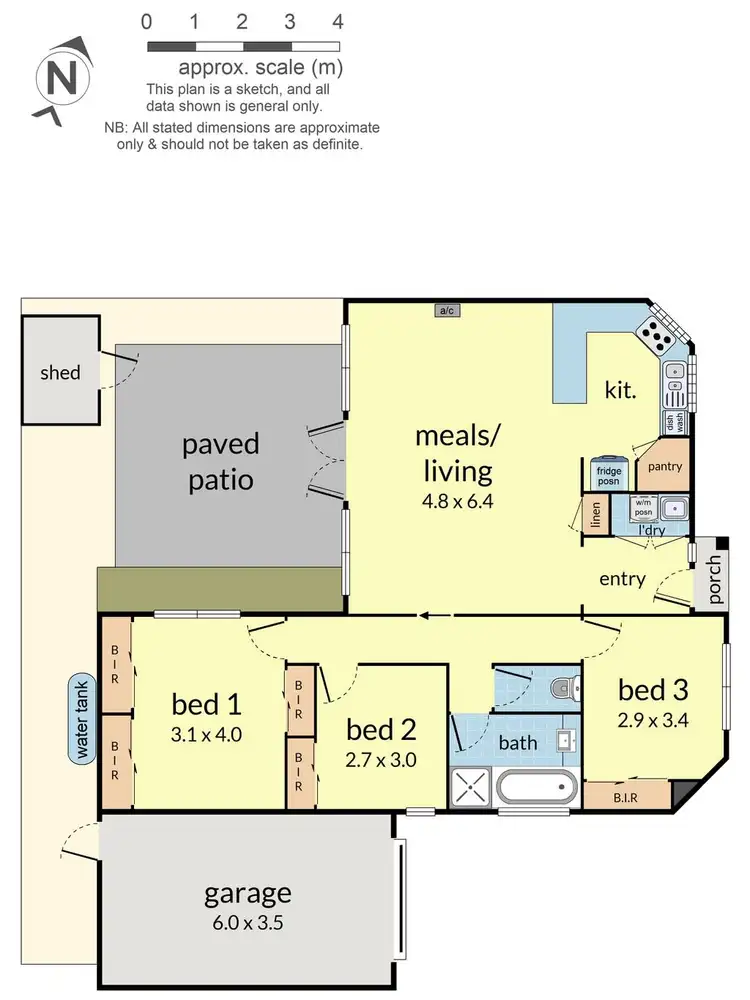 Floorplan of Homely unit listing, 3/13 Bondi Road, Bonbeach VIC 3196