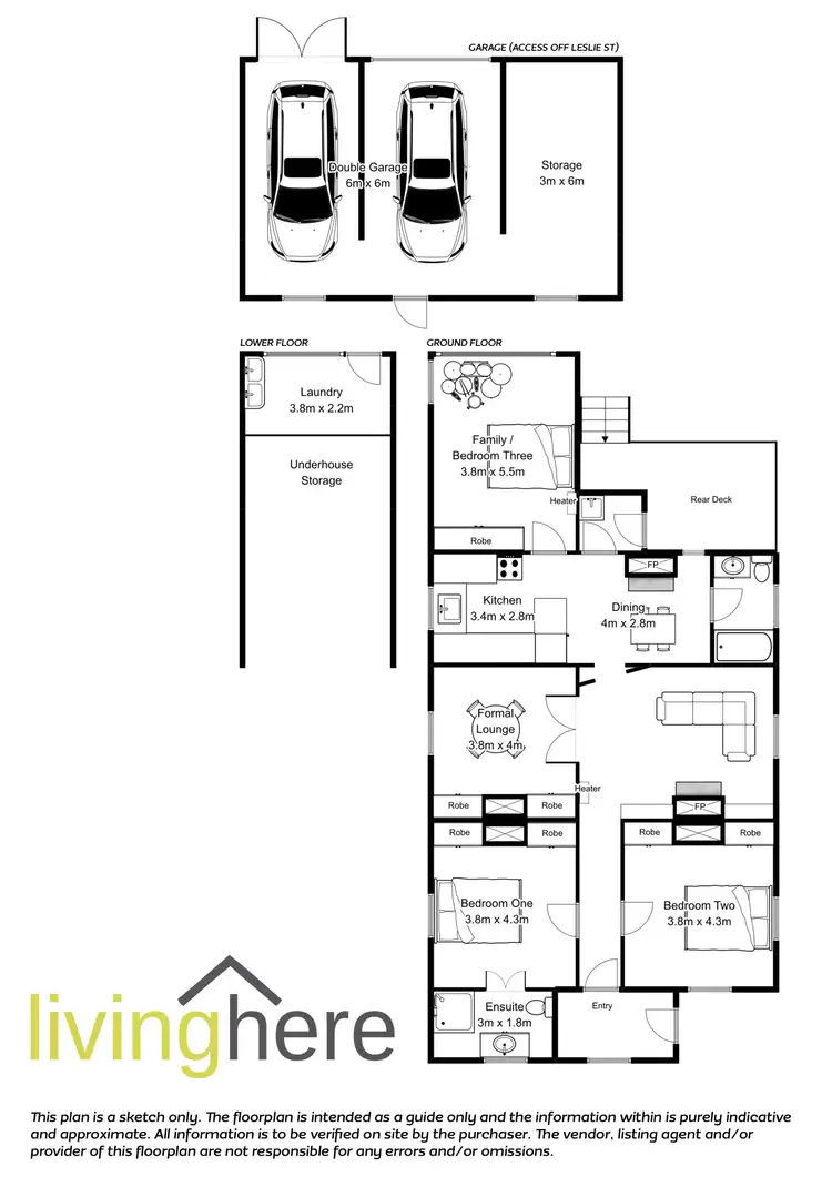 Floorplan of Homely house listing, 12 Collins Street, South Launceston TAS 7249