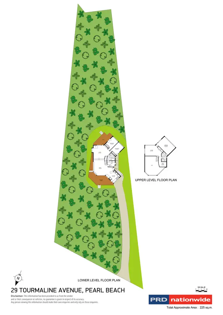 Floorplan of Homely house listing, 29 Tourmaline Ave, Pearl Beach NSW 2256