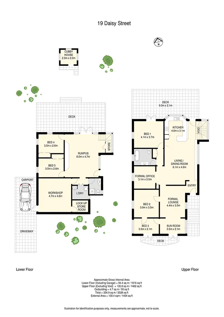 Floorplan of Homely house listing, 19 Daisy Street, Grange QLD 4051