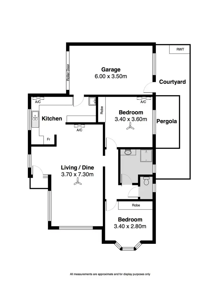 Floorplan of Homely house listing, 1/18 ACRAMAN STREET, Victor Harbor SA 5211