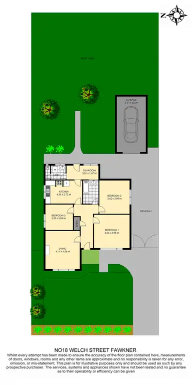 Floorplan of Homely house listing, 18 Welch Street, Fawkner VIC 3060