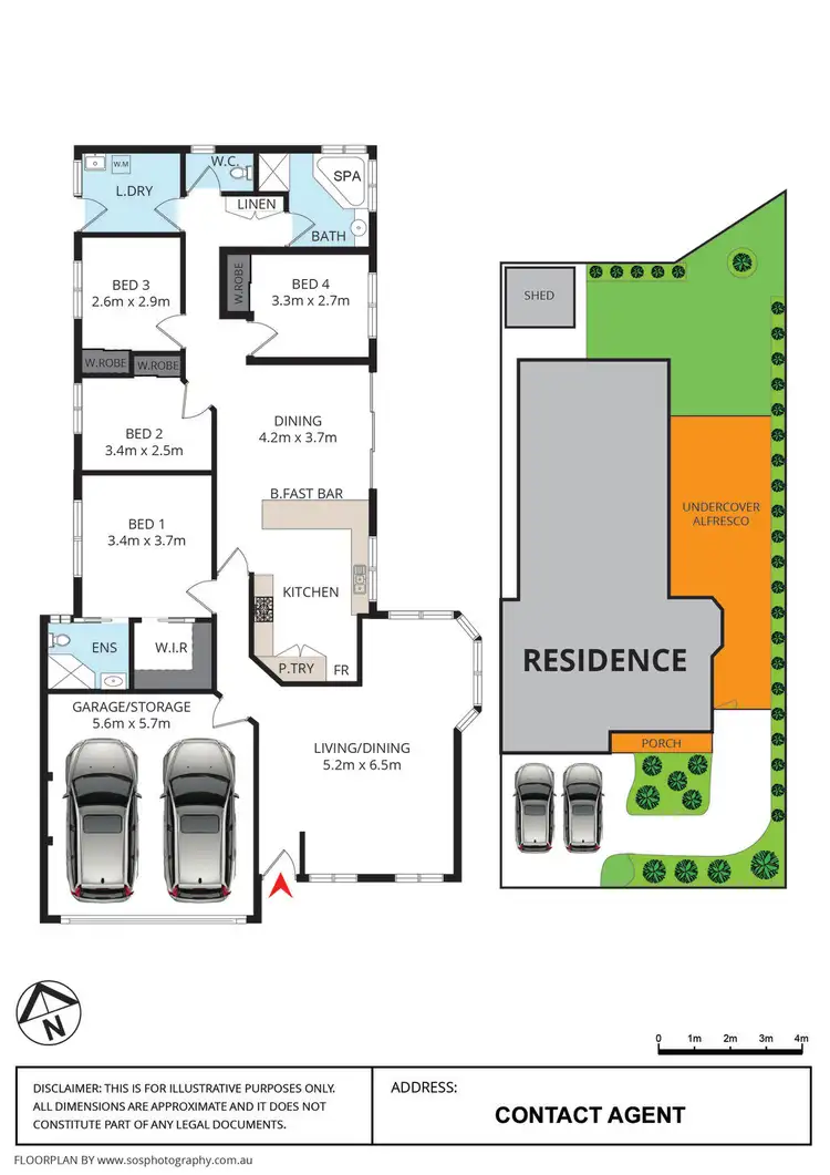 Floorplan of Homely house listing, 7 Ellesmere Court, Wattle Grove NSW 2173