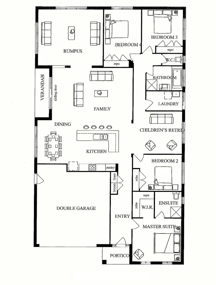 Floorplan of Homely house listing, 28 Penshurst Avenue, Williams Landing VIC 3027
