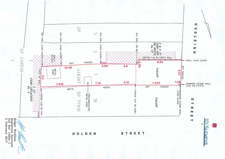 Floorplan of Homely land listing, 65 Eveleigh Street, Redfern NSW 2016