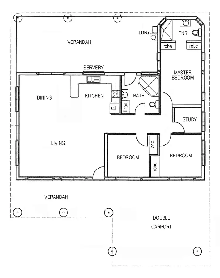 Floorplan of Homely house listing, 8 Triller Court, Bakewell NT 832