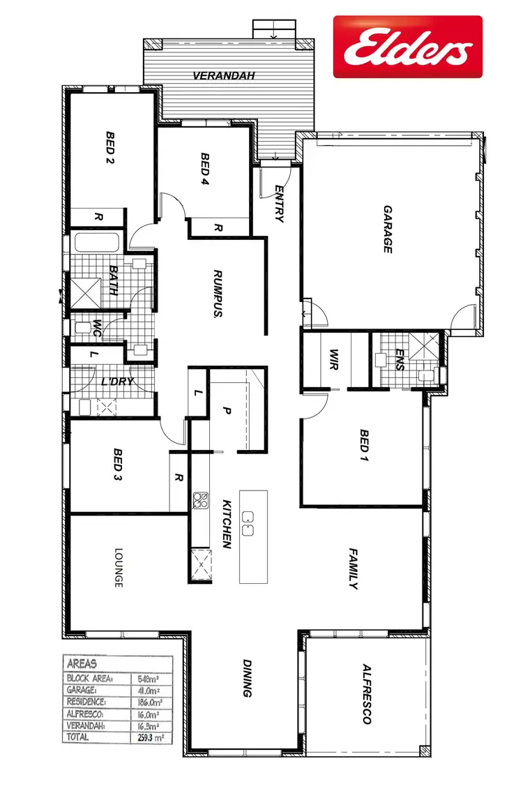 Floorplan of Homely house listing, 21 Merlin Crescent, Googong NSW 2620