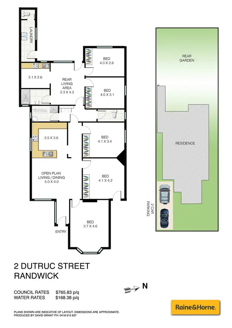 Floorplan of Homely house listing, 2 Dutruc Street, Randwick NSW 2031