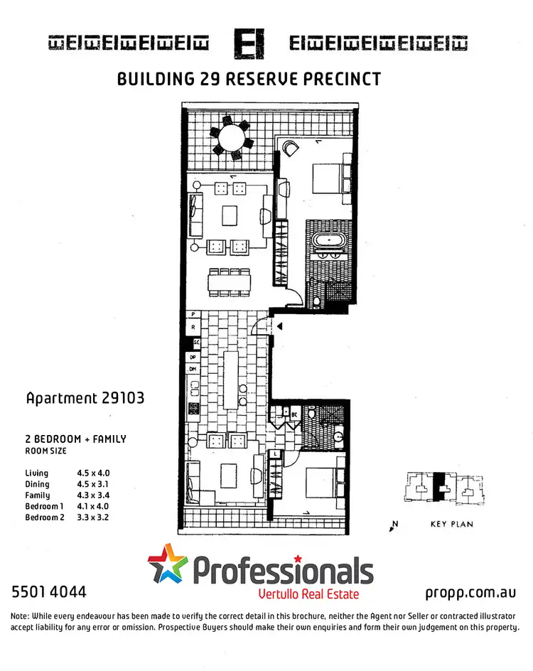 Floorplan of Homely apartment listing, 29103/2 Ephraim Island Parade, Paradise Point QLD 4216