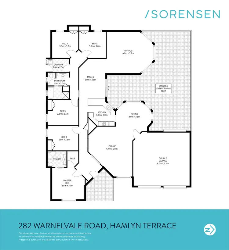 Floorplan of Homely house listing, 282 Warnervale Road, Hamlyn Terrace NSW 2259