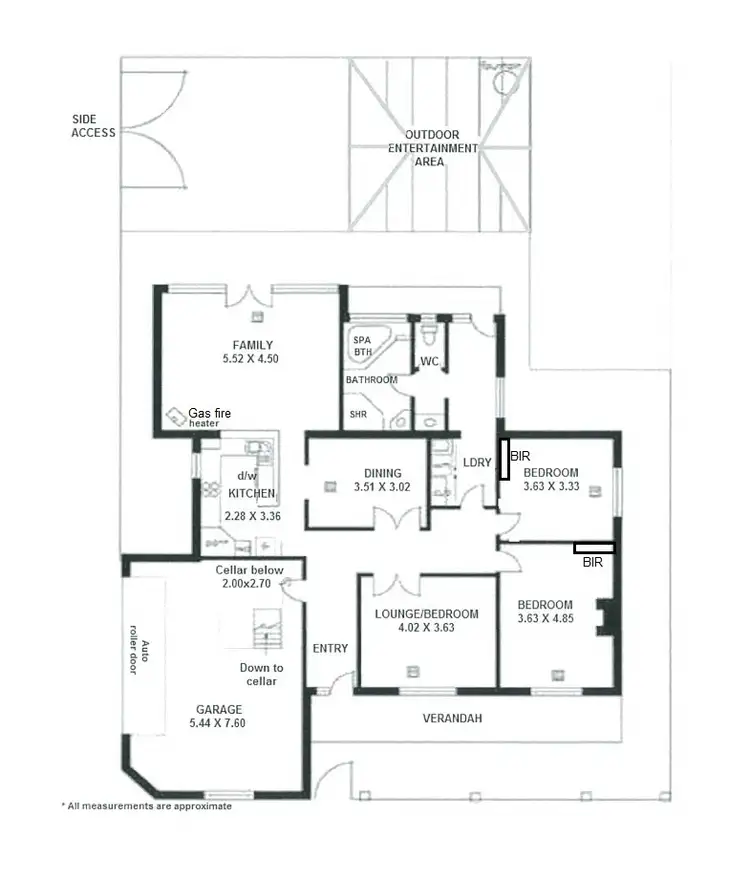 Floorplan of Homely house listing, 52 Gordon Street, Albert Park SA 5014