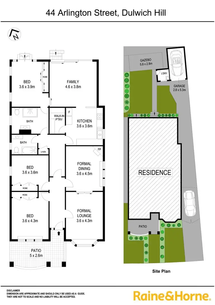Floorplan of Homely house listing, 44 Arlington Street, Dulwich Hill NSW 2203